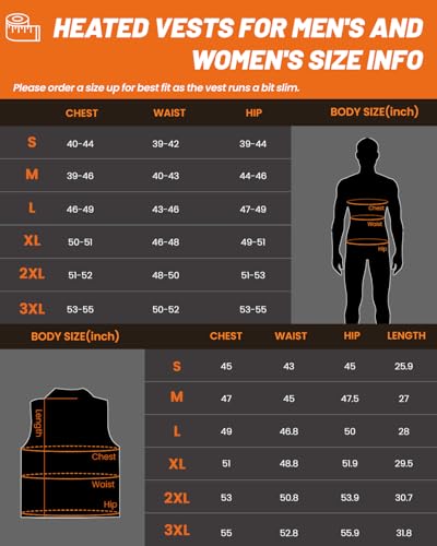 Stylish 21 Heated Zones Vest with 40000mAh Battery for Men & Women, Featuring 5-in-1 Smart Controller