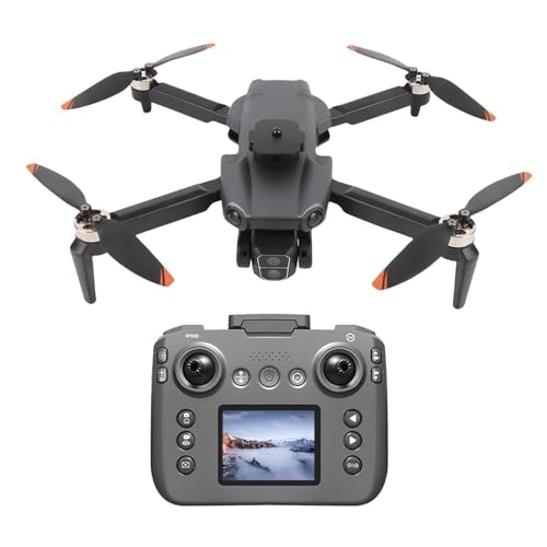 Dilwe Doppelkamera -RC -Drohne mit App, Fernbedienung High Definition -Display Optische Lokalisierung, Hindernisvermeidung, B&uuml;rstenloser Motor f&uuml;r Outdoor mit EIS und eine (3 Batterien)