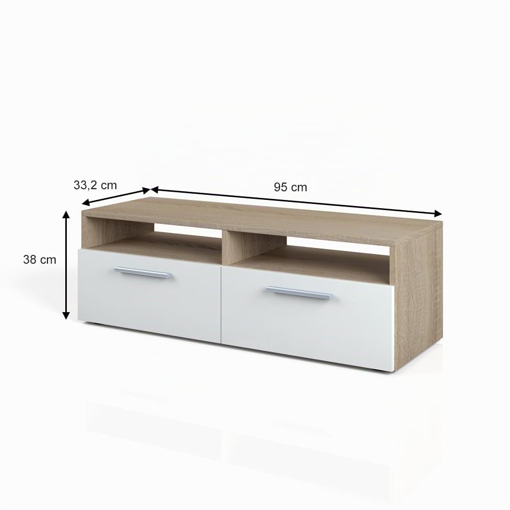Vicco Lowboard Diego, Sonoma, 95 x 38 cm