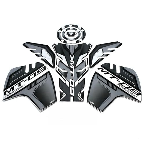 Autocollants bouchon réservoir MT-09 grip de traction antidérapant durable