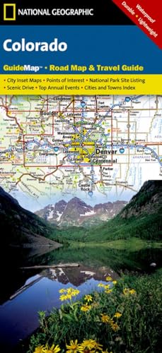 Colorado (National Geographic Guide Map)