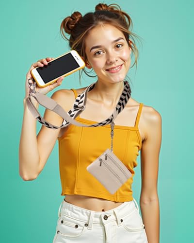Image of 3 in 1 Strap for Bogg Bag& Clip and Go Strap for Phone with Wallet Crossbody Phone Lanyard Cellphone Lanyard for Women