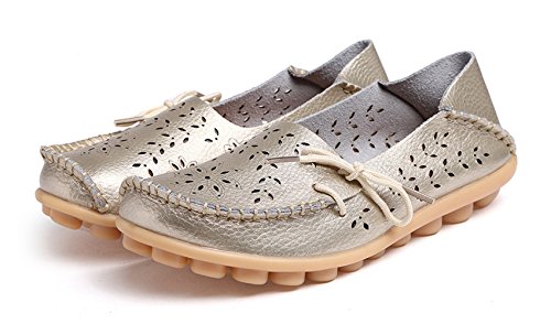 Image of VenusCelia Women's Breathable Comfort Walking Office Flat Loafer