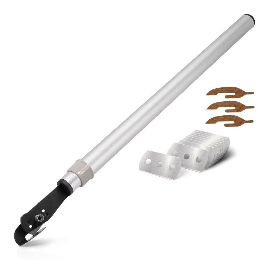 Extending Long Reach Vinyl Fabric Cutter 56-96cm - Flatbed Telescopic Slitter Wide Format Printing Tool