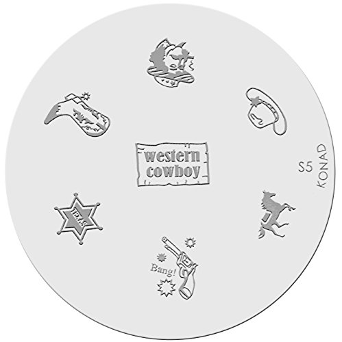 Konad Plaque Pochoir S5