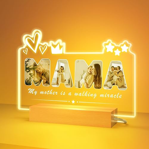 DXDOING Lampara Especial para Mamá en el Día de la Madre -