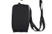 Newyorkcellphone Around The Neck Hanging Open Top Padded Black Case with Safety Lanyard fits GreatCall Lively Flip Phone