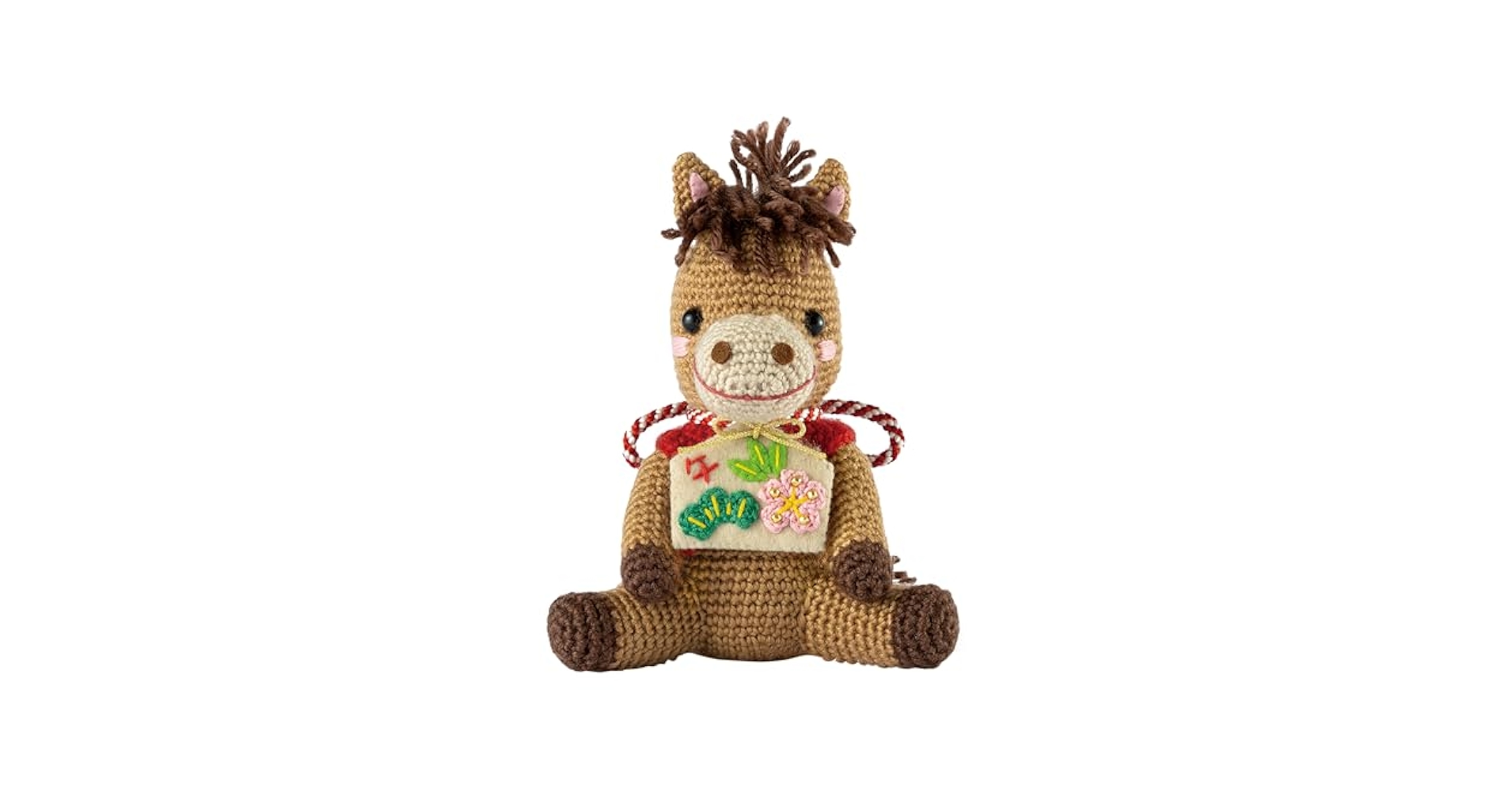 Amazon | オリムパス 製絲 干支キット 午 あみぐるみキット 絵馬