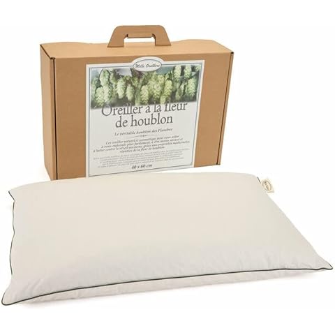 Oreiller Fleur de Houblon et Epeautre - Mille Oreillers Cover