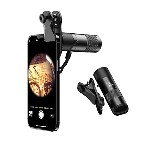 Mini binoculares portátiles telescopio monocular de alta potencia para camping y aves