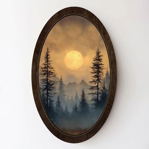 Wheatwin Celestial Room Decor, Moody Dark Academia Sunlight Sunshine Oval