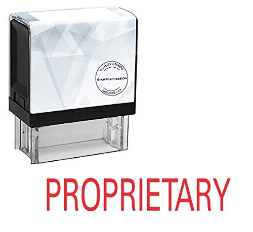 StampExpression - Proprietary Office Self Inking Rubber Stamp - Red Ink (A-5356) - //coolthings.us