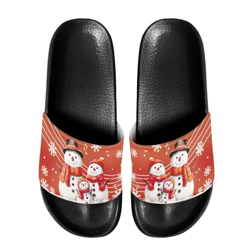 Image of Open Toe Slippers for Women Rubber Slides Womens Sandal Slippers