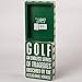 Primitives by Kathy 24687 Green Ball Trimmed Box Sign, 6 x 8-Inches, Golf Tragedies