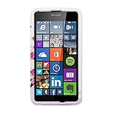 MyBat Phone Case for Microsoft Lumia 640 - Retail Packaging - Solid White