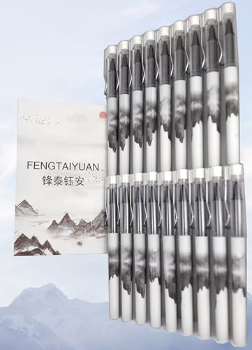 Stylos à bille liquide Fengtaiyuan évitez les ratures grâce au tracé net 0,5mm