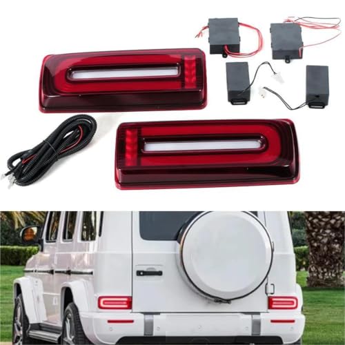 Luz de señal de giro trasera Benz W463 Clase G accesorios lámpara freno 1990-2018 6