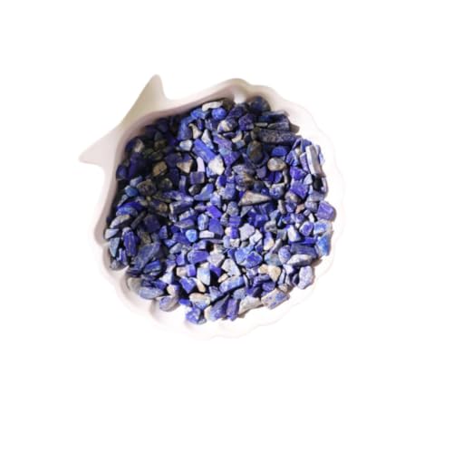Image of Healing Crystal Chips for Vastu Natural Lapis Lazuli Chips Stone 50 Gm Lapis Lazuli Crystal Stone Chips Dust Raw Rough Stone For Reiki Healing Meditation