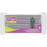 Diseñado para uso fácil. Sculpey- Arcilla polimérica, Color gris (Polyform SS1SCULPT)