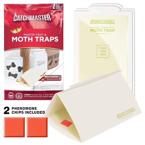 Pantry Pest & Moth Traps by Catchmaster - 2 Count,...