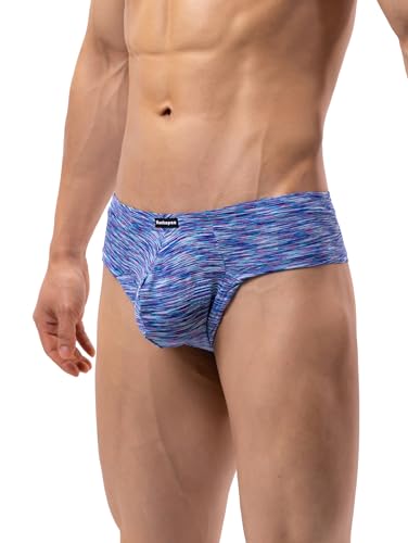 Men's Cheeky Thong Trunks Underwear Sexy Low Waist Sport Boxer Briefs2