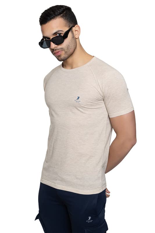 Image of Men's DRI FIT Sports Tshirt /SWEATPROOF /Anti Microbial /Extra Stretch /for Pickleball, Gym, Training, Badminton, Cricket, Tennis, Yoga, Golf (All Sports) All Colours & Sizes, Full & Half Sleeves