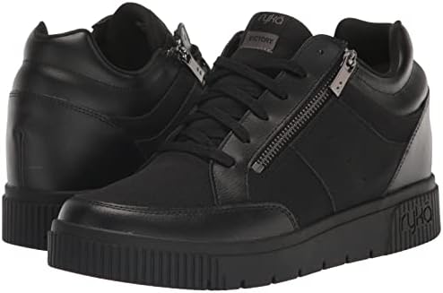 Ryka Women's Victory Wedge Sneaker Black/Black 10 M | Image 6