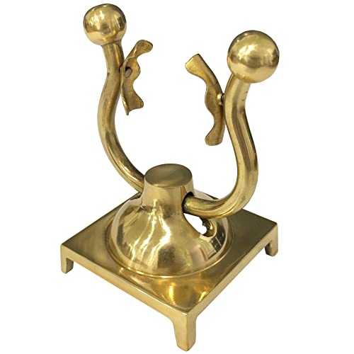 Pocketwatch Display Stand Gold Colour Holder case Stands Pocket Watch Brass d/e