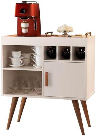 Aparador Buffet Balcão Paris Sala Retrô 1 Porta Cantinho Do Café ...