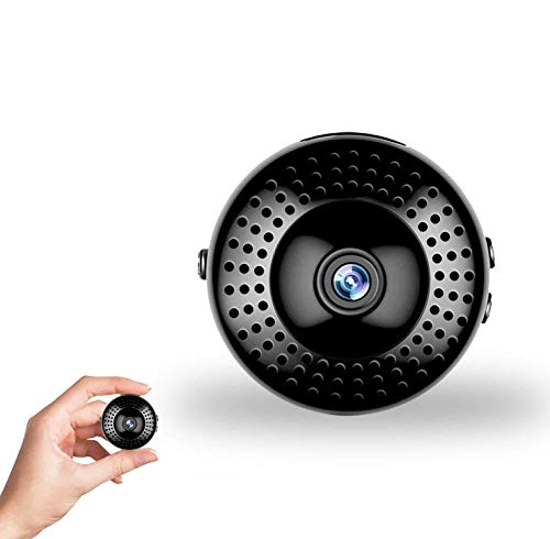 Preisvergleich Produktbild Mini-Kamera, WiFi Wireless HD 1080P-Kamera, Überwachungskamera mit Nachtsicht-Bewegungserkennungs-Sicher...
