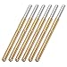 Spring Contact Probe, 100PCS Round Pogo Pins Stainless Steel Wire Mini Size with Brass Plunger for Circuit Soldering Projects