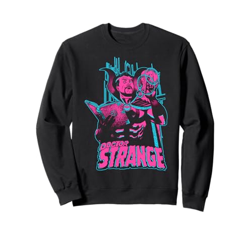 Sweat Marvel Doctor Strange portrait coloré pour soirée cinéma