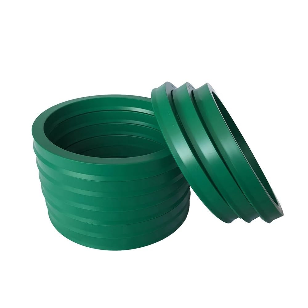 Guarnizione radiale dell'albero delle Nazioni Unite, Guarnizione idraulica in poliuretano da 10 pezzi 38 mm | Guarnizione for stelo pistone, 32 MPa, da -30 a 80 ℃, PU(38x45x5mm)