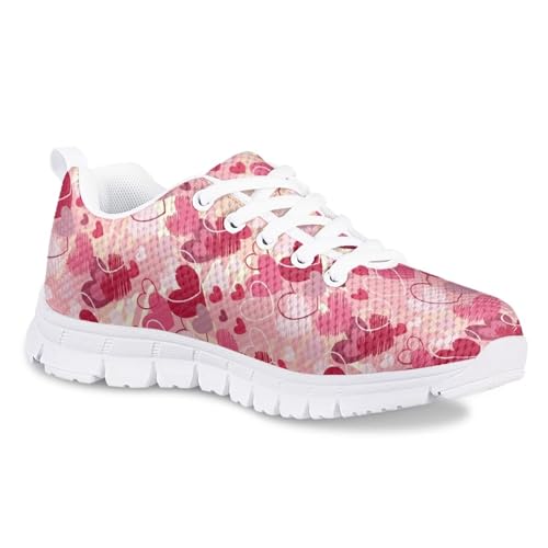 Trendy Girls Running Shoes Cute Sneakers for Kids School Athletic Shoes