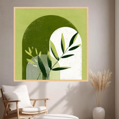 Tableau minimaliste pour habiller un mur vide | Décoration contemporaine 70x70