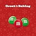 M&M'S Minis Milk Chocolate Candy Red & Green Christmas Candy Baking Bits, 10 Oz Bag