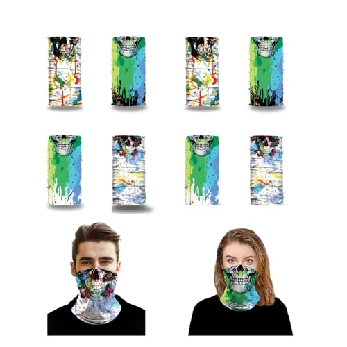 Image of Neck Gaiter Balaclava Bandana Face mask, Sun Wind protection, Cycling, Running, Hiking Sports, for Men & Women (Butterfly, 8)