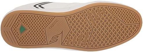 Emerica Men's Ksl G6 X This is Skateboardin Skate Shoe, White/Black, 10 | Image 3