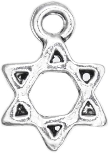 VIDRIO - Dijes de Wicca mixtos para manualidades de plata, accesorios tibetanos para pulseras, collares y brazaletes