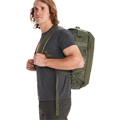 Marmot Unisex Long Hauler Travel Duffel Bag | Durable, Weather- Resistant | 2300ci (35 Liter), Nori, Small