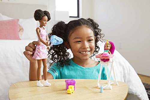 Barbie Skipper Babysitters Inc. Dolls & Playset With Babysitting Skipper Doll, Color-Change Baby Doll, High Chair & Party-Themed Accessories For Kids 3 To 7 Years Old #TOP1