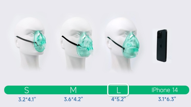 Amazon.com: ANSNF 5 Pack Oxygen Face Mask Adult with 6.6