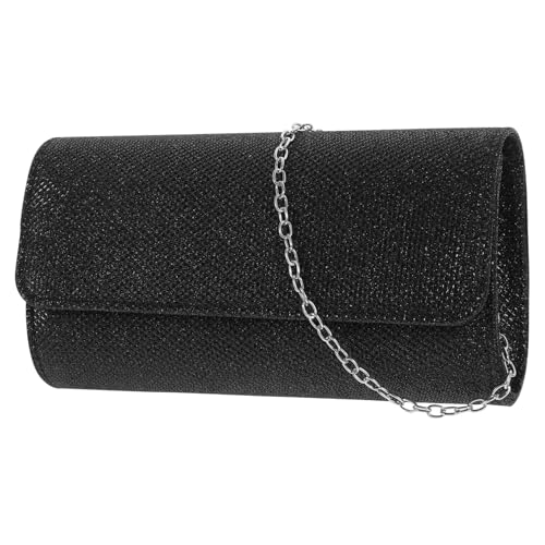 OATIPHO Bolso Riñoneras Para Mujer Embragues Para La Boda De Las Mujeres Carteras De Boda Para Novia Bolsas Bolsa De Gimnasio Mujer La Bolsa De Mano Bolsa De Mujer Mochila Poliéster Black