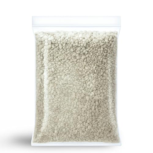 Perlite for Plants 2-5mm, Premium Natural Mineral Soil Additive to Improve Drainage & Aeration, Potting Mix for Bonsai Compost Rooting Cuttings Seedlings, Lightweight Horticultural (1 litre)