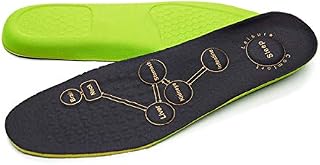Carespot Acupressure Magnetic Massage Insoles for Men/Women, Foot Massager Shoe-pad Foot Therapy Reflexology Pain Relief Shoe Inserts Leather Latex Insole (Small)