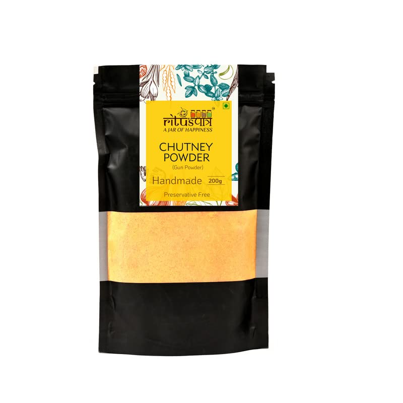 Ritus Patr Chutney Powder - Gun Powder (200 GMS)| Homemade Ready Masala |No Preservatives, Pure Spice Mix for Daily Cooking (B0B5SBZD4M) Amazon Price History, Amazon Price Tracker