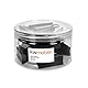 kwmobile 50x Foldback Klammern Set - 50x 32mm - Vielzweckklammer Büro Dokumenten Clips - Metall Maul Klammer Klemmen in Schwarz