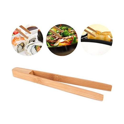 Pinza tostadora,Toasts&More,bambú,x24