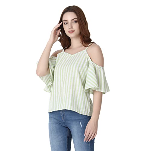 Image of GRECIILOOKS Women's Regular Fit Tops | Tops for Women | Tops for Jeans for Women | Top for Women | One Piece Dress for Women | Western Tops for Women Stylish