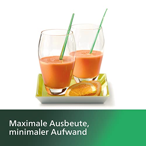 Philips Domestic Appliances Entsafter – 800W, 2L, NutriU-Rezepte-App, XL-Einfüllöffnung, QuickClean (HR1856/70), 15 x… – Bild 7